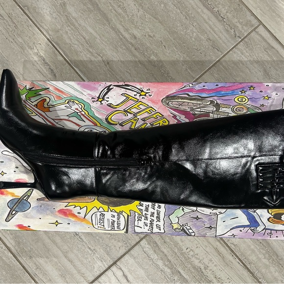 Jeffrey Campell Sincerely Knee High Boot (Wide Calf) - Picture 4 of 5